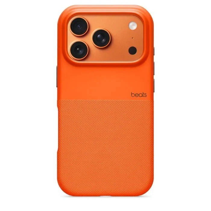 Beats Rugged Case with MagSafe and Camera Control for iPhone 17 Pro - Sierra Orange - Oraxxi