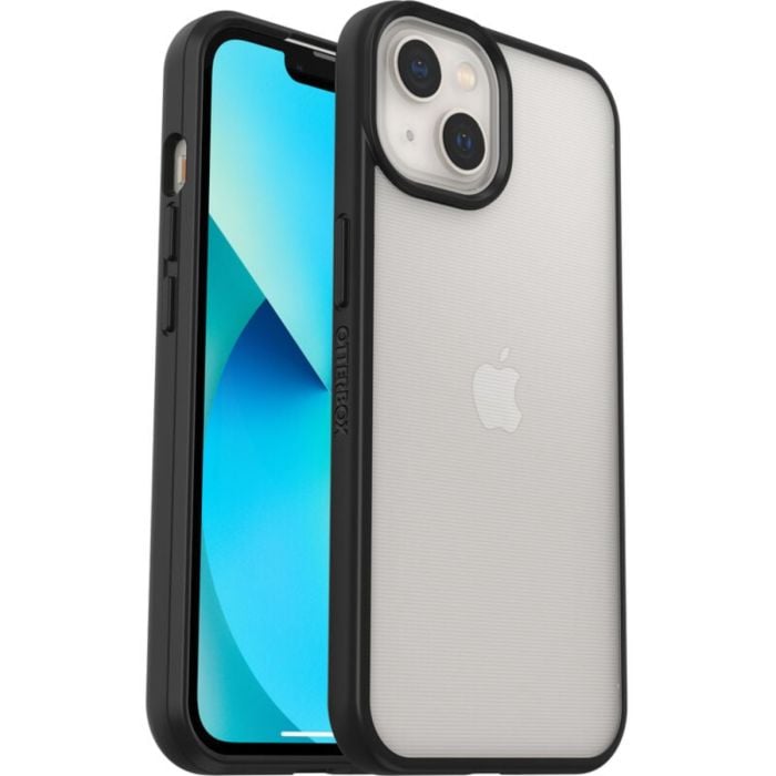 OtterBox React Series Cover for iPhone 16e/15/14/13 - Clear/Black - Oraxxi