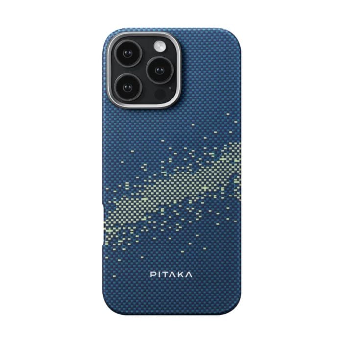 Pitaka StarPeak Tactile Woven Case for iPhone 16 Pro - Milky Way Galaxy - Oraxxi