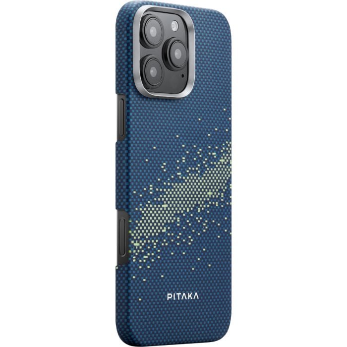 Pitaka StarPeak Tactile Woven Case for iPhone 16 Pro - Milky Way Galaxy - Oraxxi