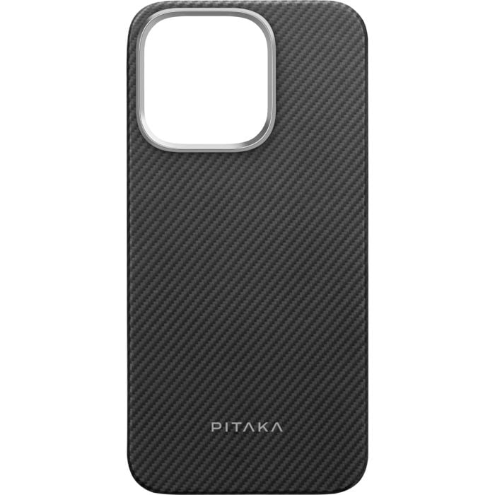 Pitaka Ultra - Slim Case for iPhone 16 Pro - Black/Grey - Oraxxi