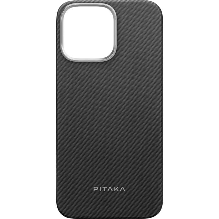 Pitaka Ultra - Slim Case for iPhone 16 Pro Max - Black/Grey - Oraxxi